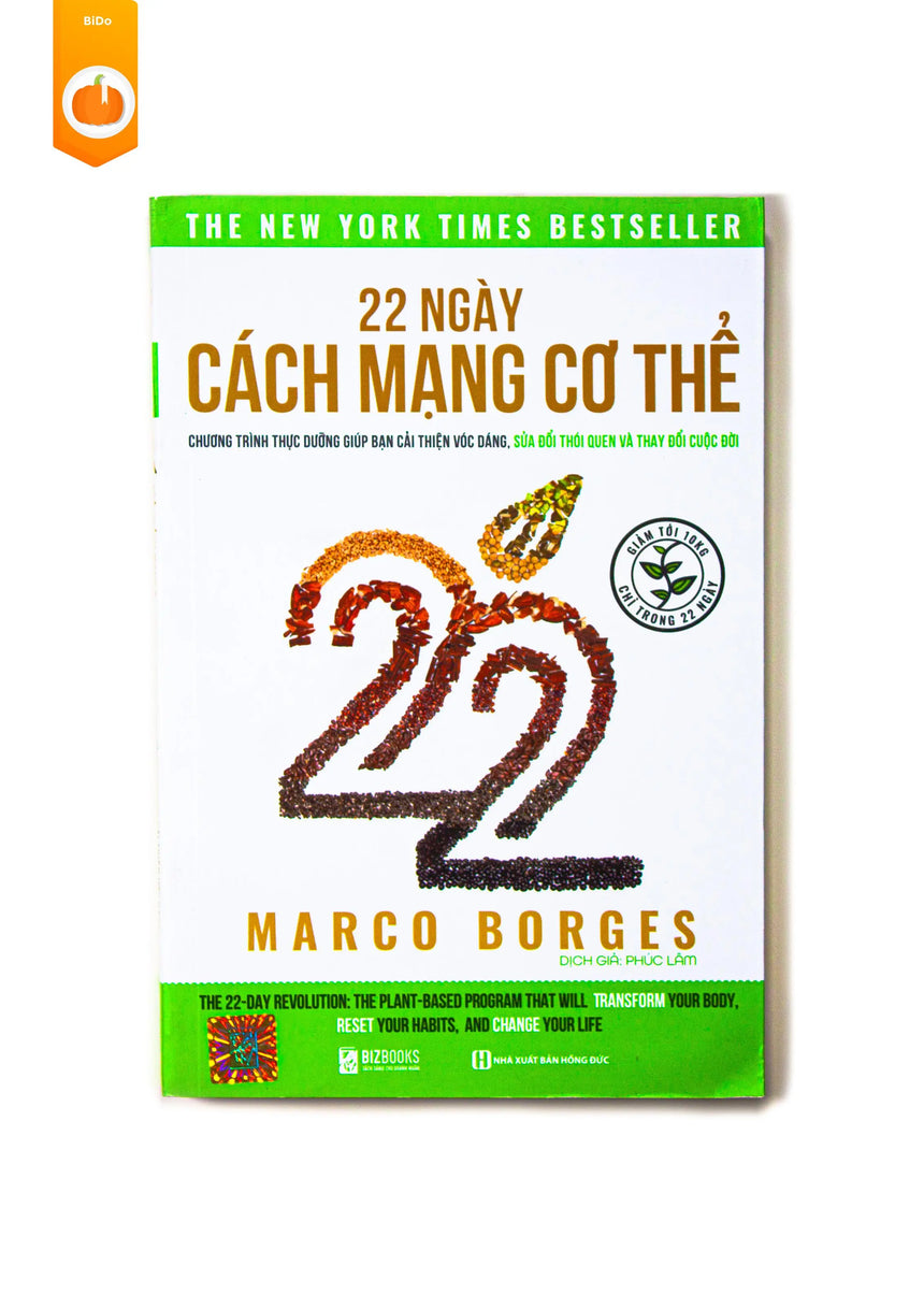 [pre-order] 22 Ngày Cách Mạng Cơ Thể BiDo - Tiệm Sách Việt