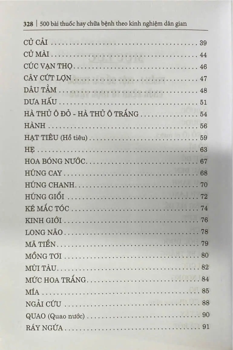 [pre-order] 500 Bài Thuốc Hay Chữa Bệnh Theo Kinh Nghiệm Dân Gian Bido - Tiệm Sách Việt tại Australia