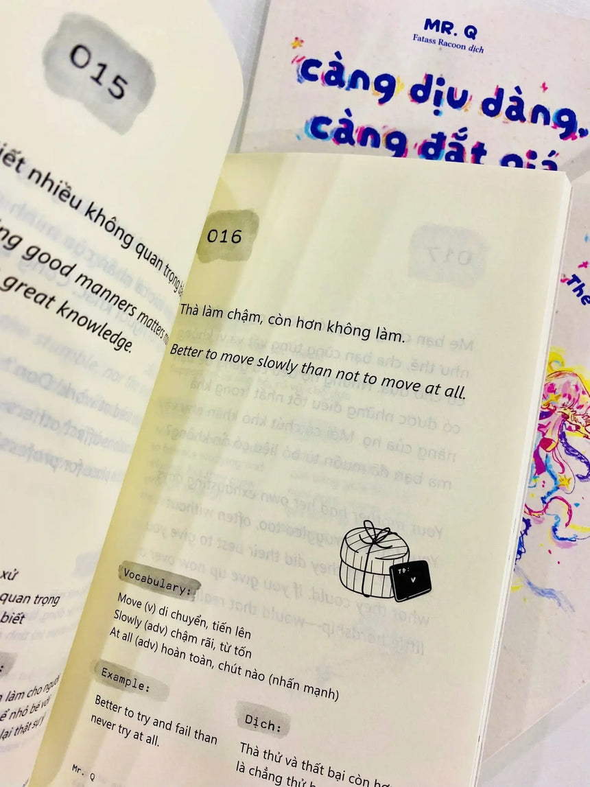 [pre-order] Sách song ngữ Anh Việt - Càng Dịu Dàng, Càng Đắt Giá - The Worth Of Gentleness Bido - Tiệm Sách Việt tại Australia