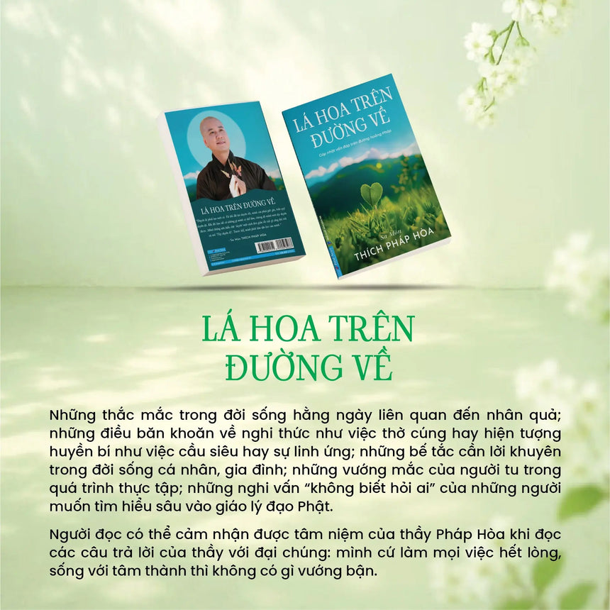 [pre-order] Combo Sách Thích Pháp Hòa - Chia Sẻ Từ Trái Tim & Con Đường Chuyển Hóa & Lá Hoa Trên Đường Về Bido - Tiệm Sách Việt tại Australia