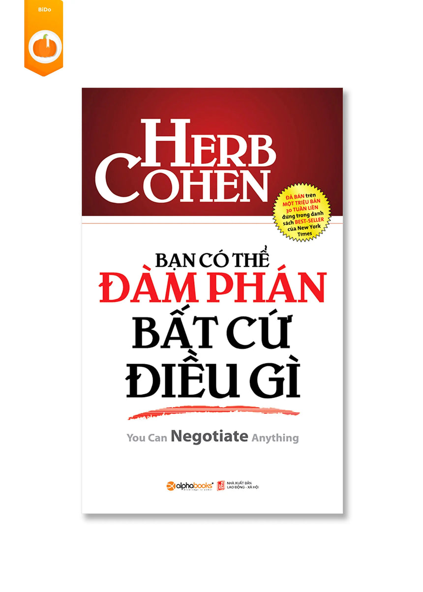 [pre-order] Bạn Có Thể Đàm Phán Bất Cứ Điều Gì BiDo - Tiệm Sách Việt