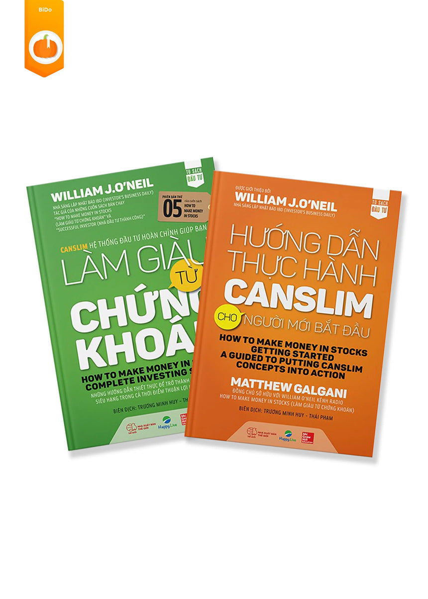 Bộ sách Làm Giàu Từ Chứng Khoán (How To Make Money In Stock) phiên bản mới + Hướng Dẫn Thực Hành CANSLIM Cho Người Mới Bắt Đầu - Bido - Tiệm Sách Việt tại Australia