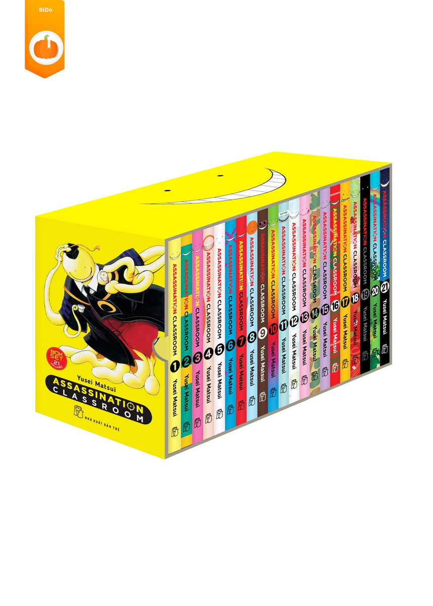 Boxset Trọn Bộ 21 Tập: Assassination Classroom (FREE SHIP) - Bido - Tiệm Sách Việt tại Australia