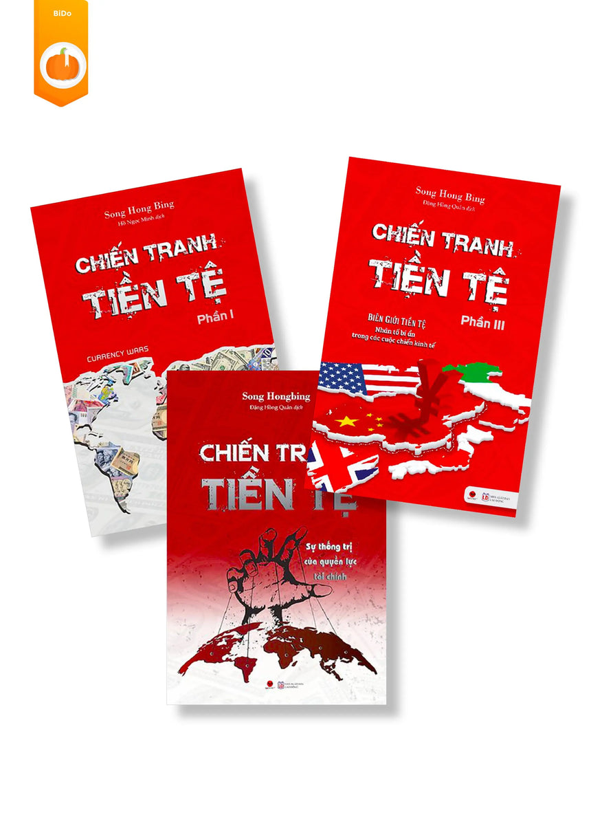 Combo Chiến tranh tiền tệ (phần 1 + 2 + 3) - Bido - Tiệm Sách Việt tại Australia