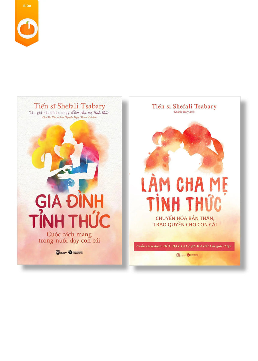 Combo Gia Đình Tỉnh Thức + Làm Cha Mẹ Tỉnh Thức BiDo - Tiệm Sách Việt