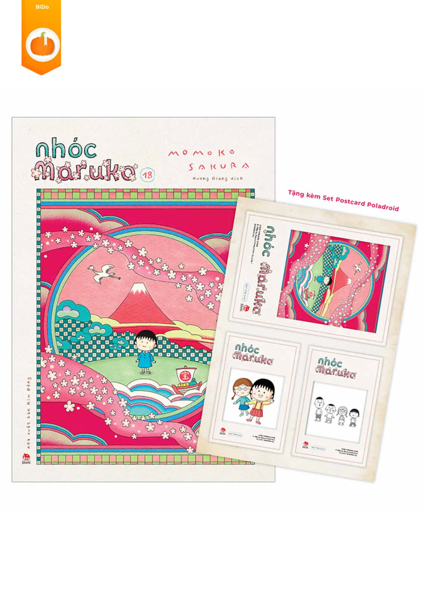 Nhóc Maruko trọn bộ - Tặng Kèm Set Card Polaroid BiDo - Tiệm Sách Việt