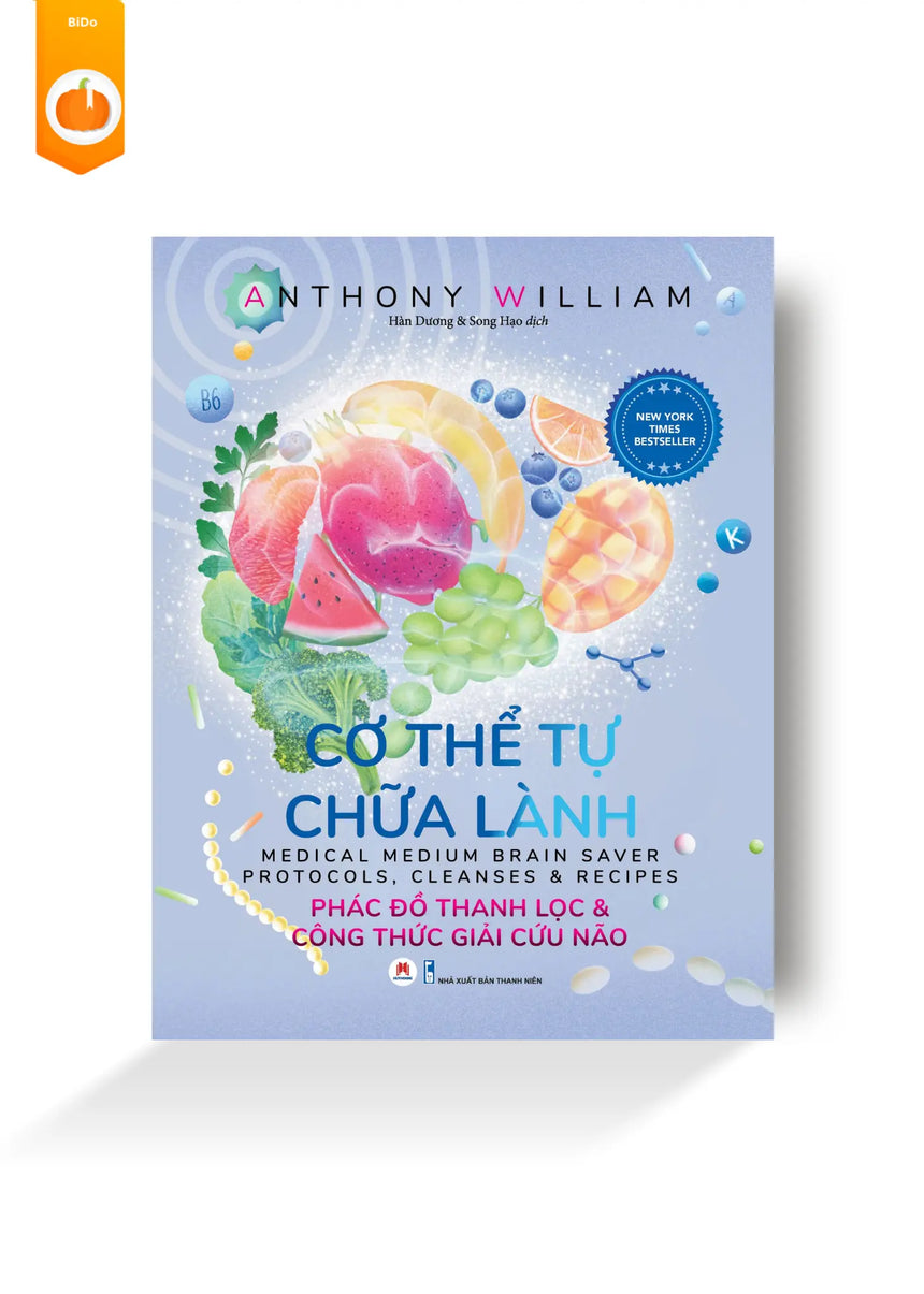 Combo 8 cuốn: Cơ Thể Tự Chữa Lành (Anthony William) Bido - Tiệm Sách Việt tại Australia