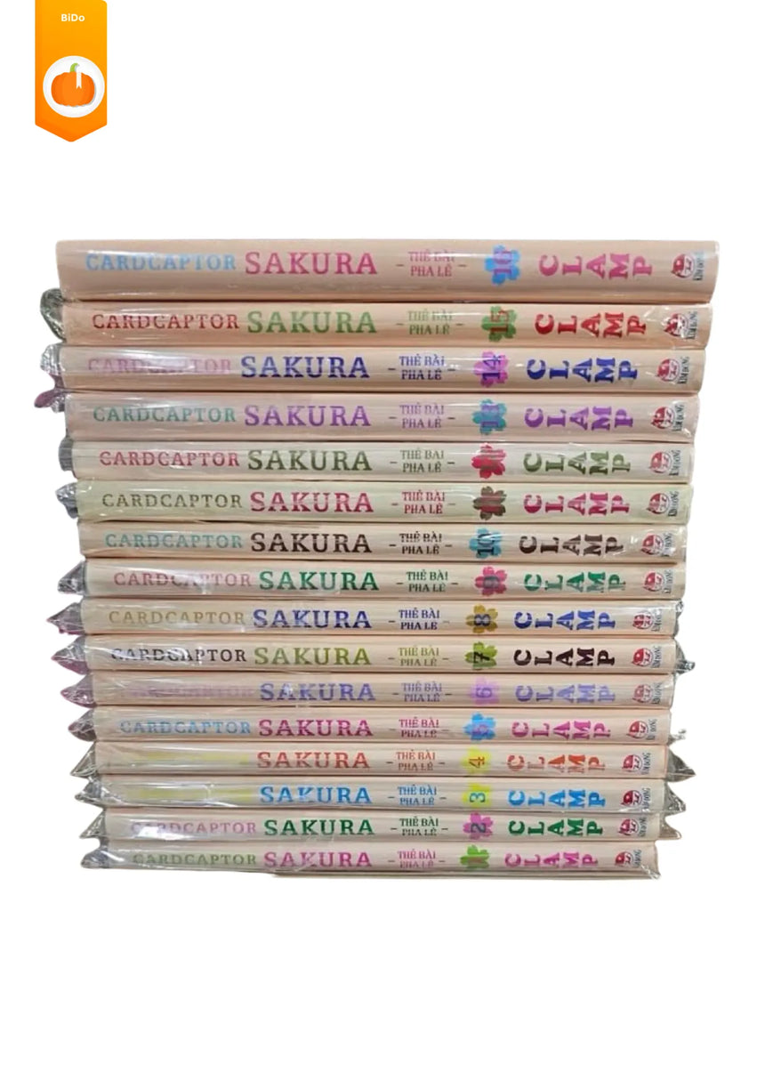 Truyện Sakura - Thẻ Bài Pha Lê Full bộ 16 tập tái bản 2026 Bido - Tiệm Sách Việt tại Australia