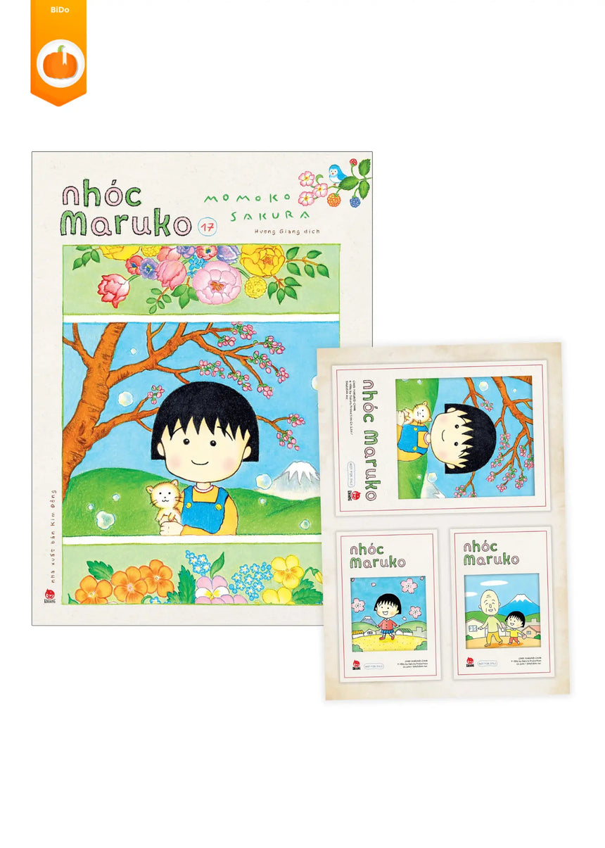 Nhóc Maruko - Tặng Kèm Set Card Polaroid BiDo - Tiệm Sách Việt