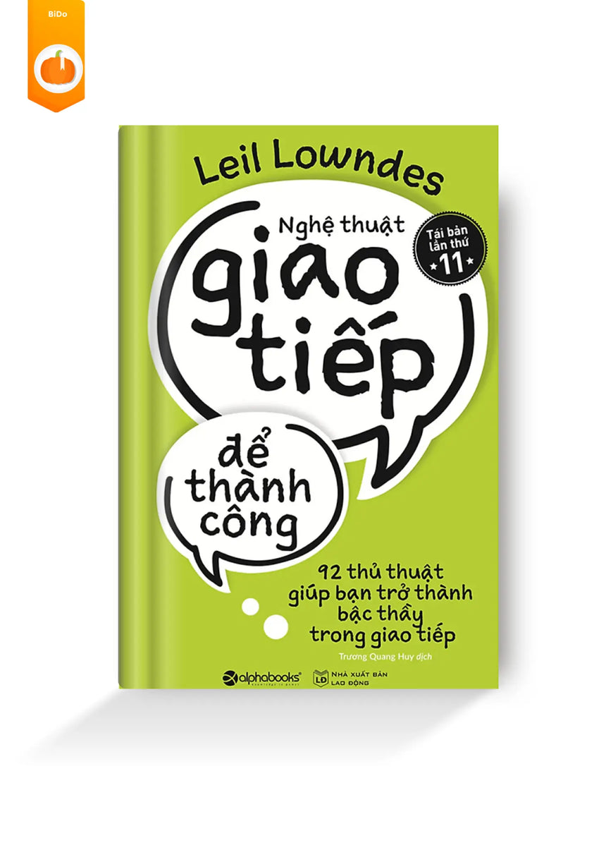Nghệ Thuật Giao Tiếp Để Thành Công Bido - Tiệm Sách Việt tại Australia