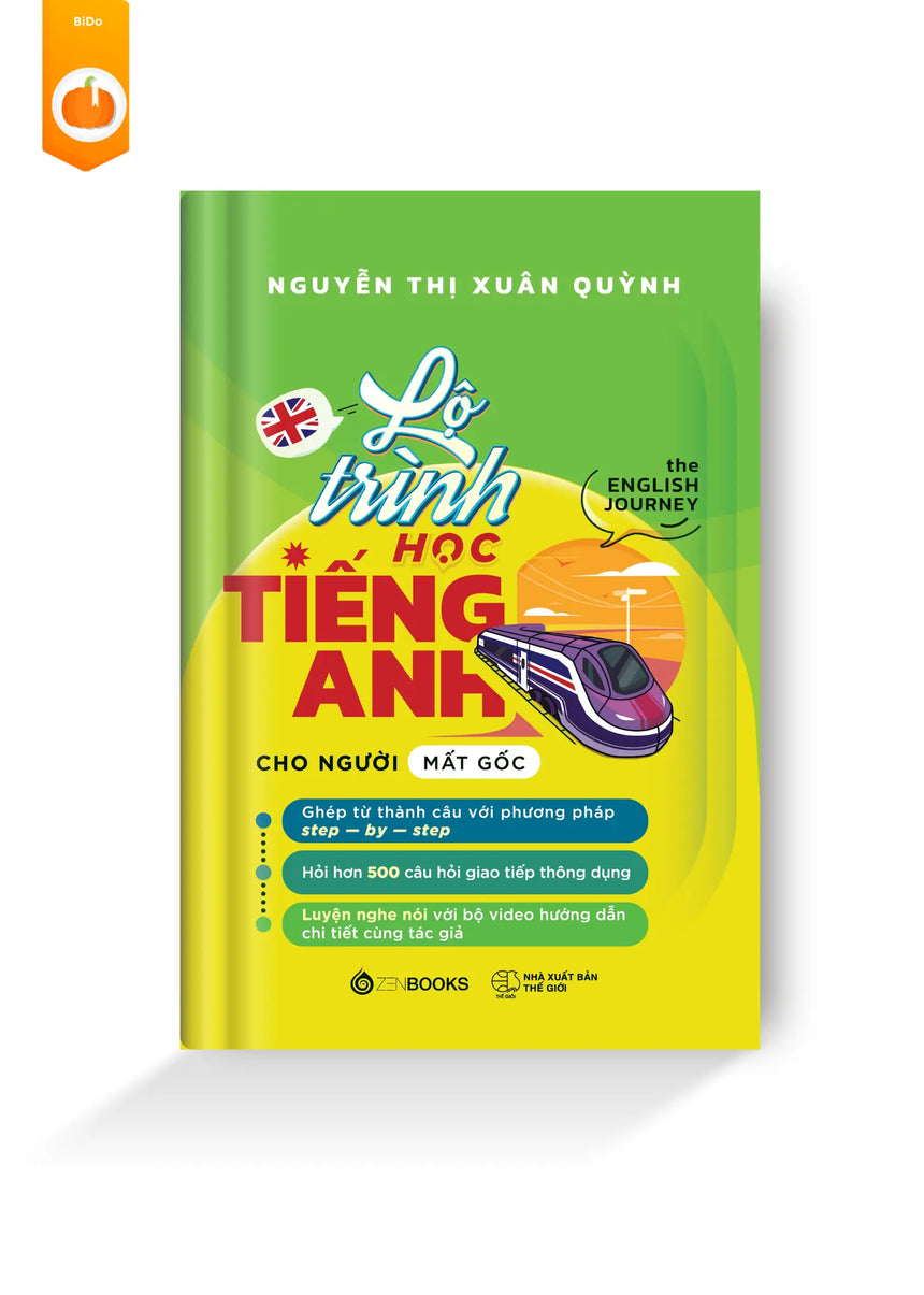 Lộ Trình Học Tiếng Anh Cho Người Mất Gốc - The English Journey Bido - Tiệm Sách Việt tại Australia