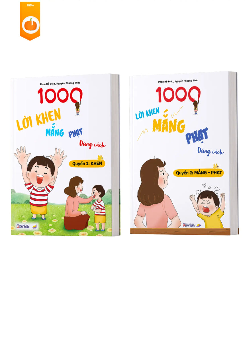 Bộ Sách 1000 Lời Khen Mắng Phạt Đúng Cách Bido - Tiệm Sách Việt tại Australia