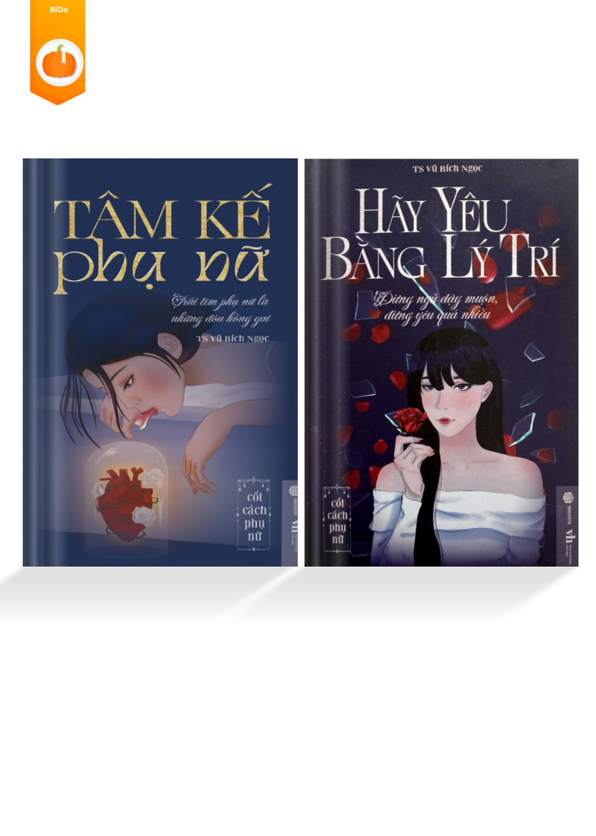 Combo Hãy Yêu Bằng Lý Trí + Tâm Kế Phụ Nữ Bido - Tiệm Sách Việt tại Australia