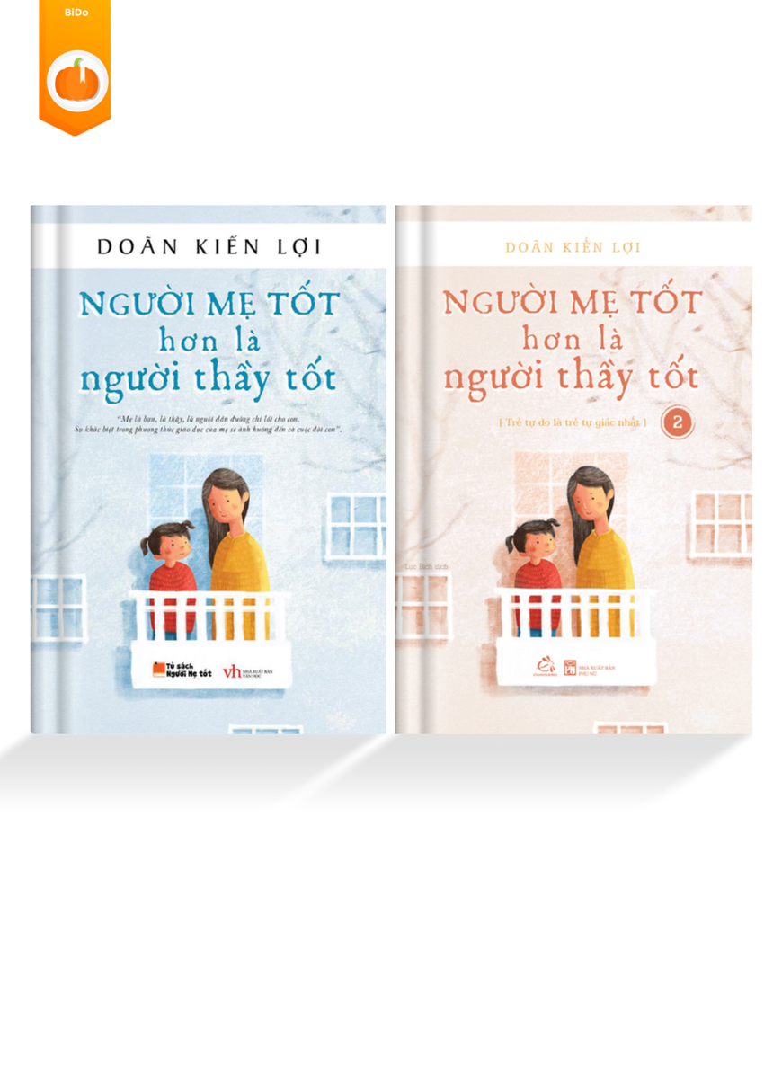 Combo Người mẹ tốt hơn là người thầy tốt (Tập 1, 2) Bido - Tiệm Sách Việt tại Australia