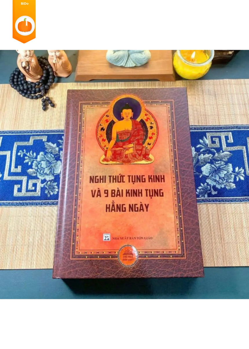 Nghi thức tụng kinh và 9 bài kinh tụng hàng ngày (bìa cứng)