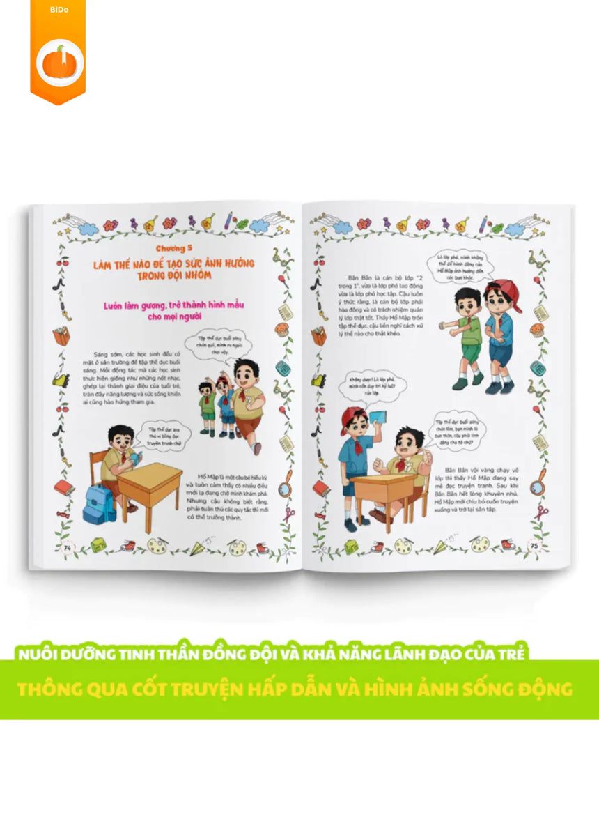 Khơi Dậy Khả Năng Lãnh Đạo Cho Trẻ - Phát Triển Bản Lĩnh Từ Nhỏ Bido - Tiệm Sách Việt tại Australia