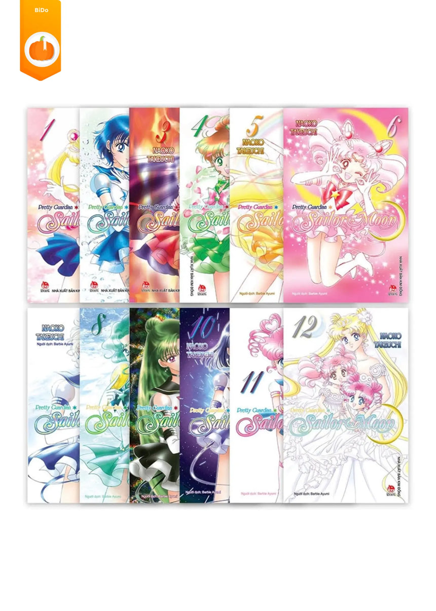 Sailor Moon Thủy Thủ Mặt Trăng - Pretty Guardian (Combo 12 Tập) Bido - Tiệm Sách Việt tại Australia
