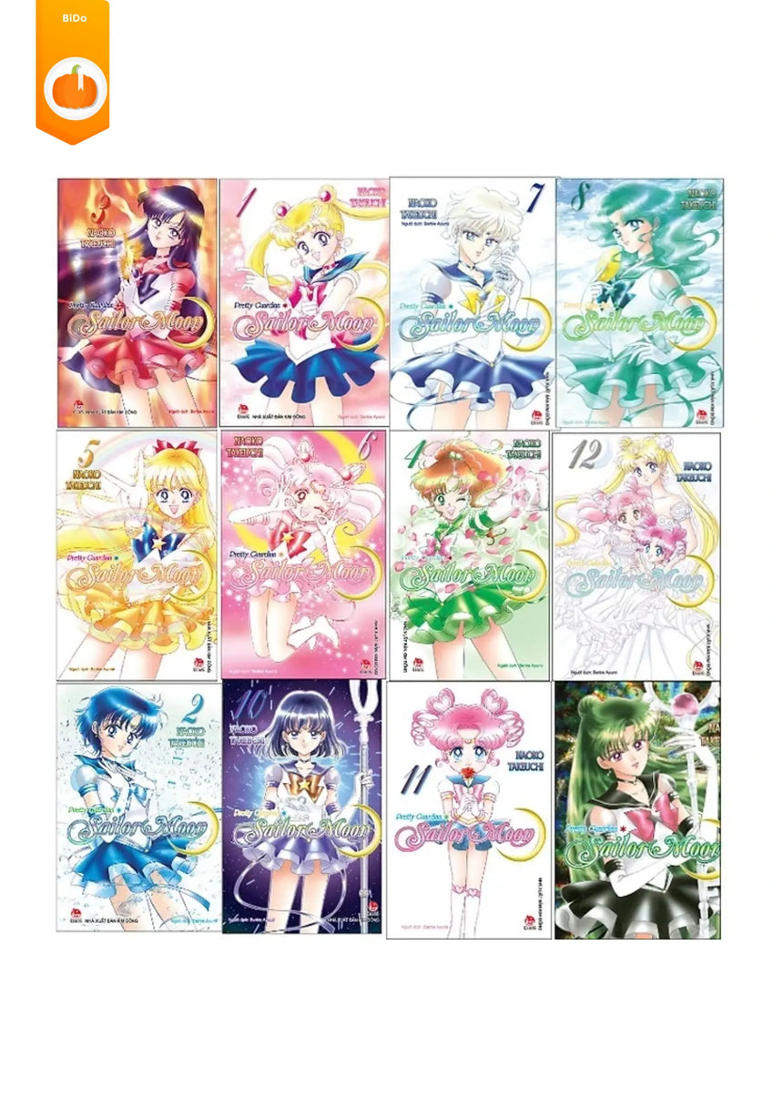 Sailor Moon Thủy Thủ Mặt Trăng - Pretty Guardian (Combo 12 Tập) Bido - Tiệm Sách Việt tại Australia