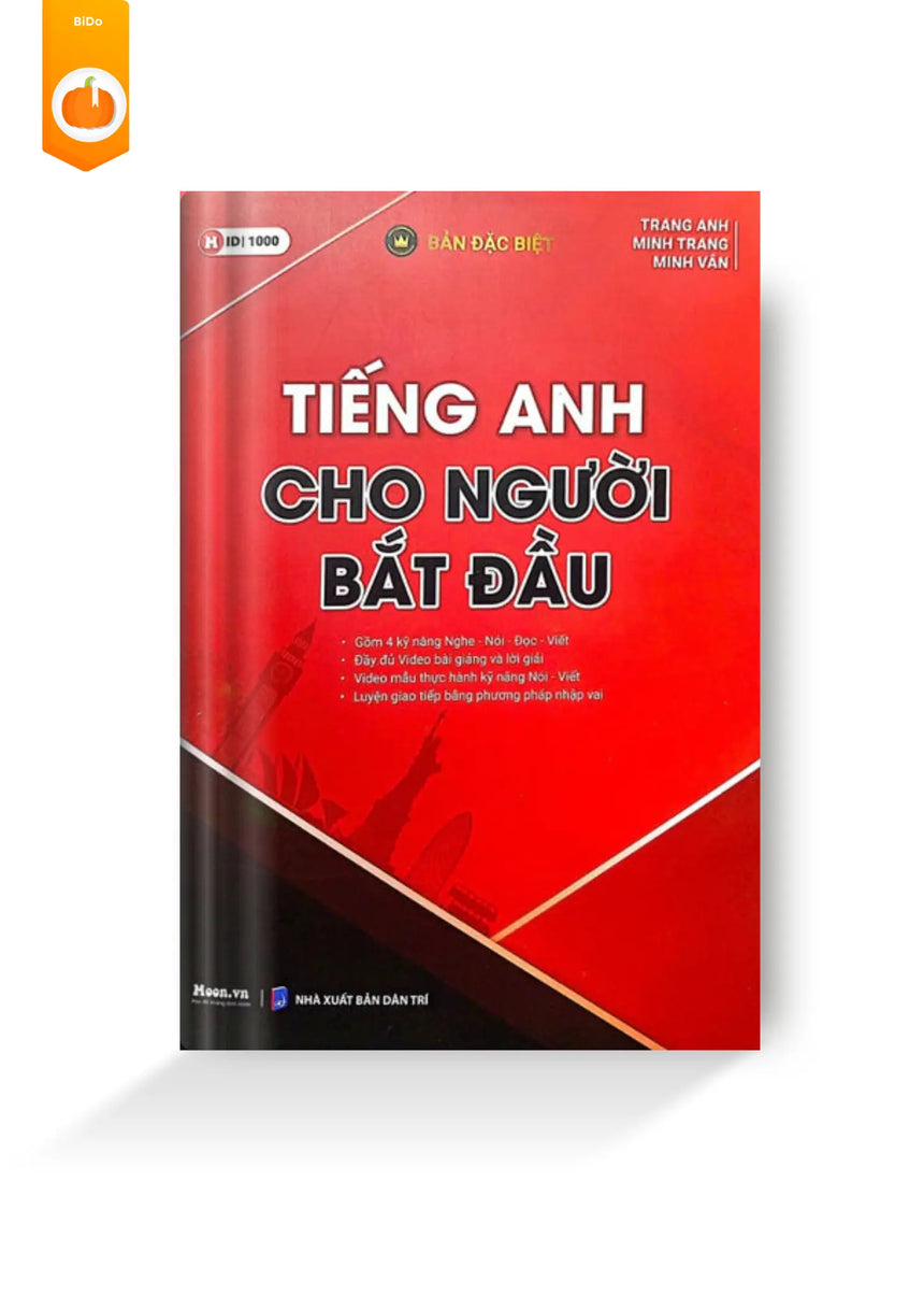 [pre-order] Combo Tiếng Anh Cho Người Bắt Đầu + 6000 Từ Vựng Tiếng Anh Thông Dụng Bido - Tiệm Sách Việt tại Australia