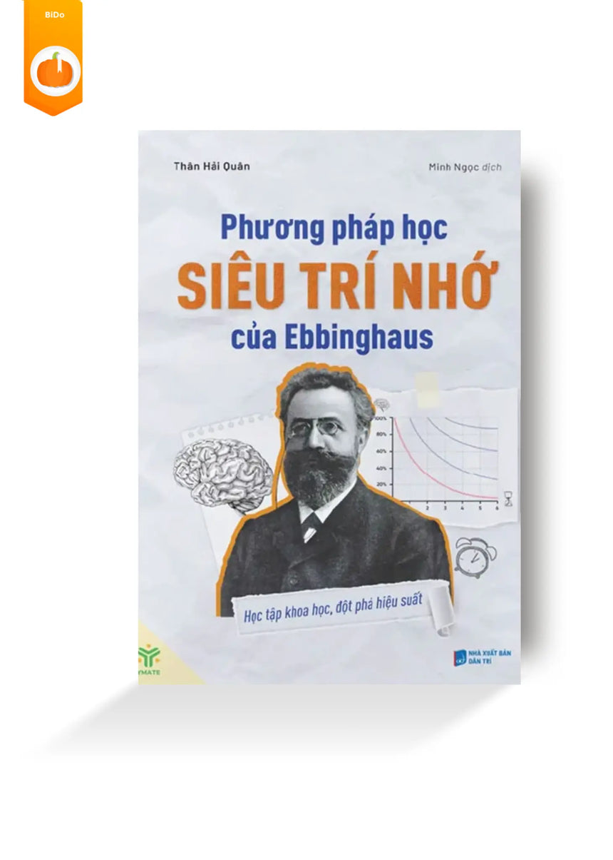[pre-order] Phương Pháp Học Siêu Trí Nhớ Của Ebbinghaus Bido - Tiệm Sách Việt tại Australia