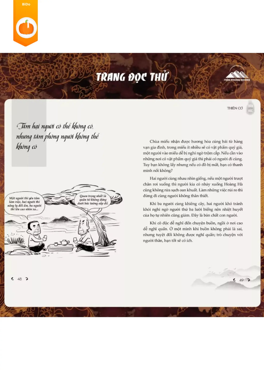 Thiên Cơ - 99 Câu Châm Ngôn Nhìn Thấu Lòng Người Và Thế Sự Bido - Tiệm Sách Việt tại Australia