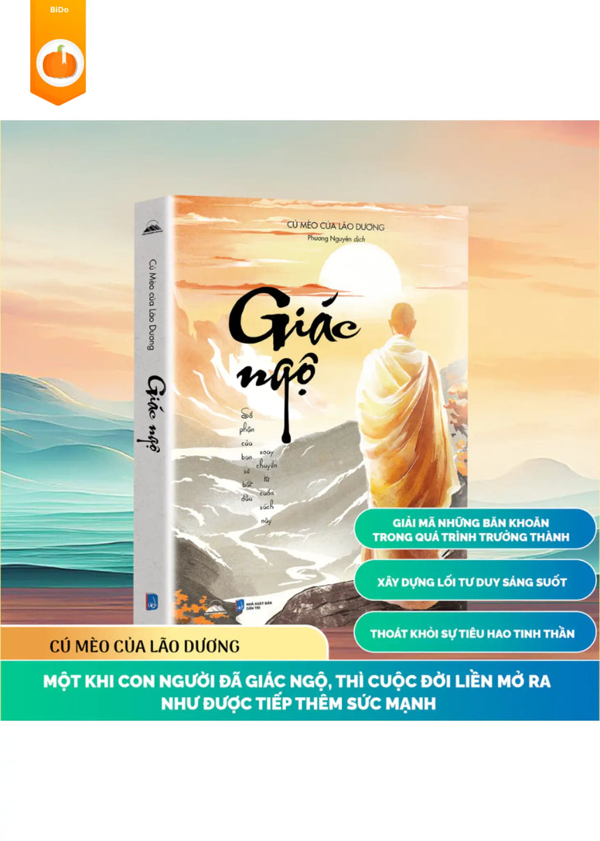 Combo 2 Cuốn Giác Ngộ Và Tỉnh Thức - Thay Đổi Thế Giới Quan Của Bạn Bido - Tiệm Sách Việt tại Australia