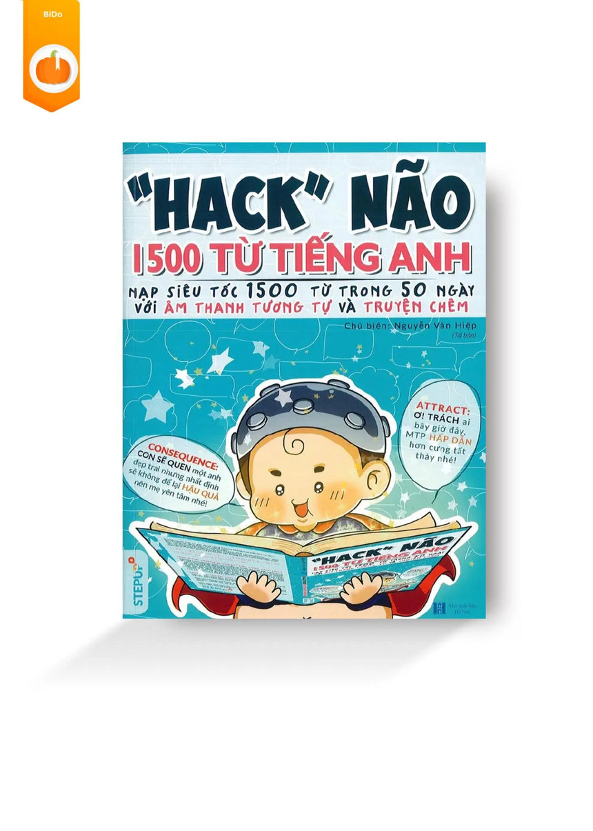 HACK NÃO 1500 TỪ TIẾNG ANH Bido - Tiệm Sách Việt tại Australia