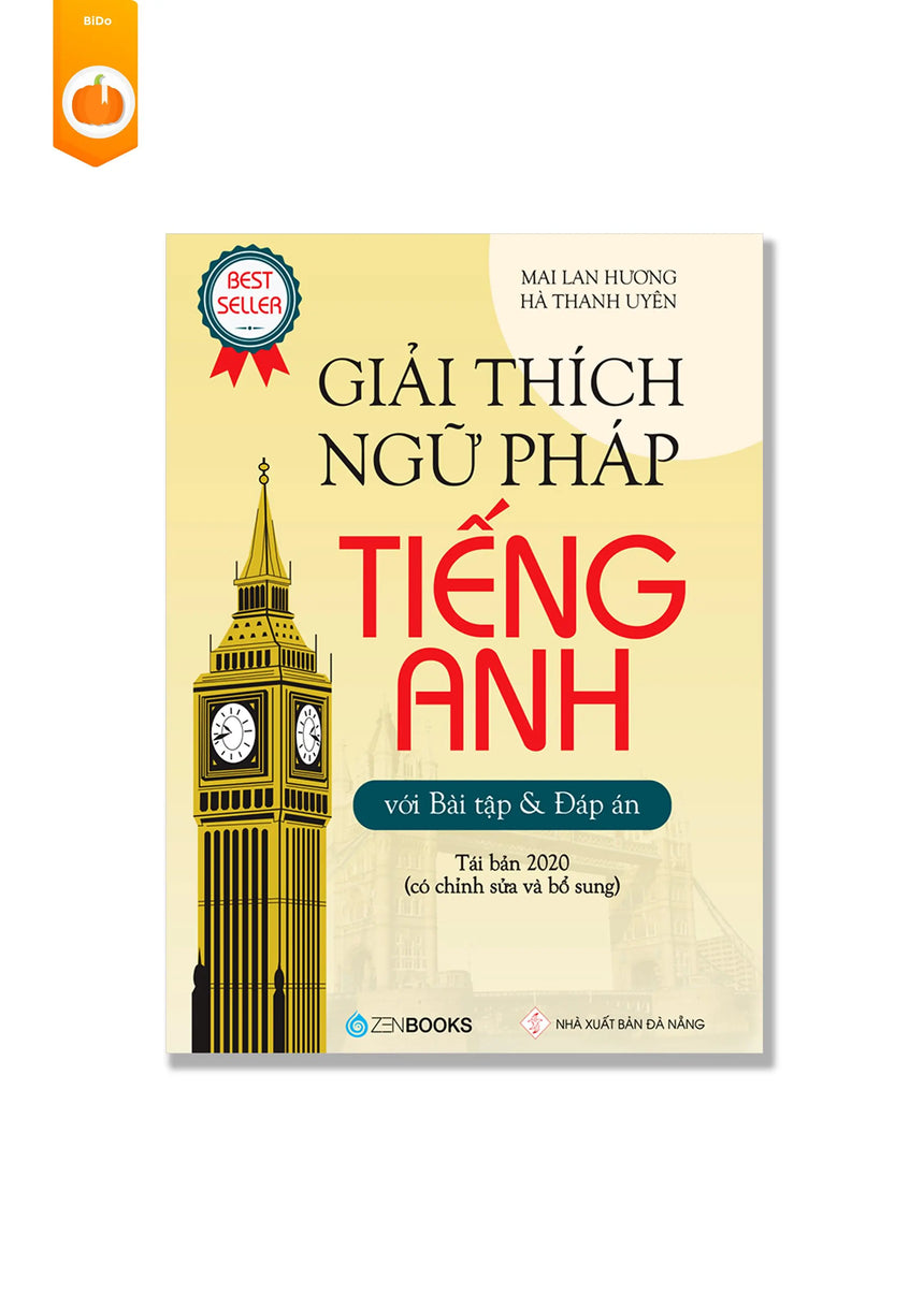 [pre-order] Giải thích Ngữ pháp tiếng Anh BiDo - Tiệm Sách Việt