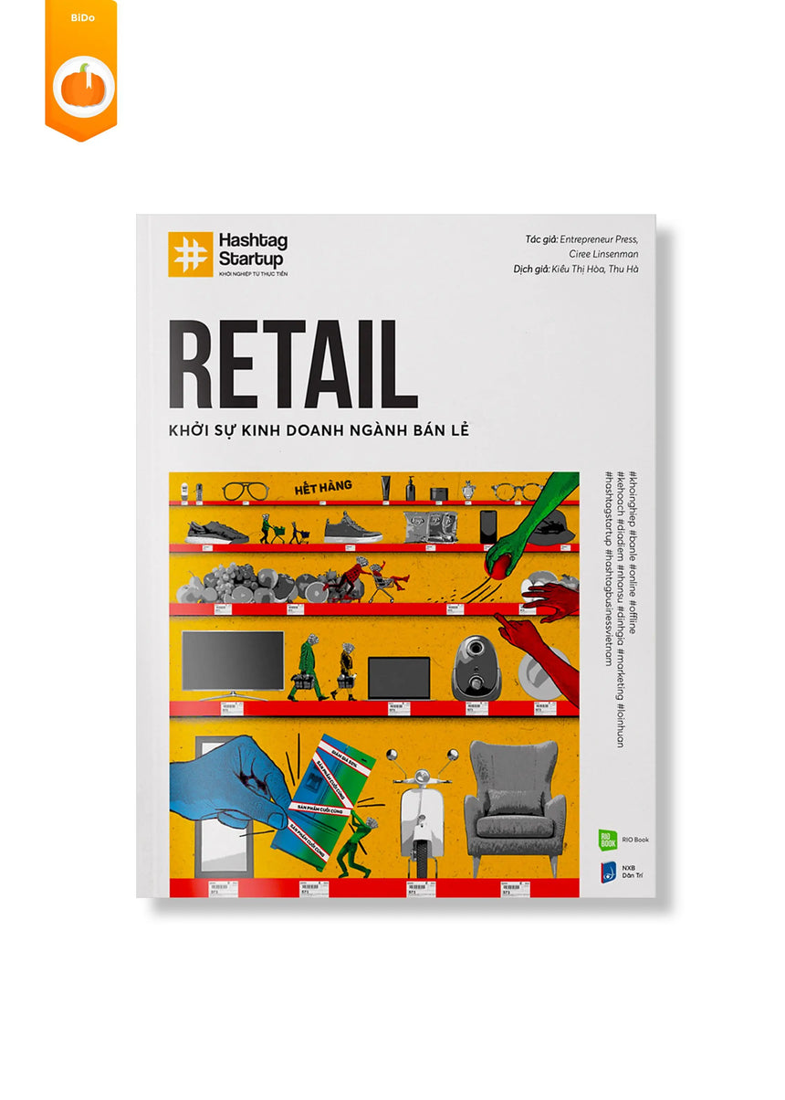 [pre-order] Retail - Khởi Sự Kinh Doanh Ngành Bán Lẻ BiDo - Tiệm Sách Việt