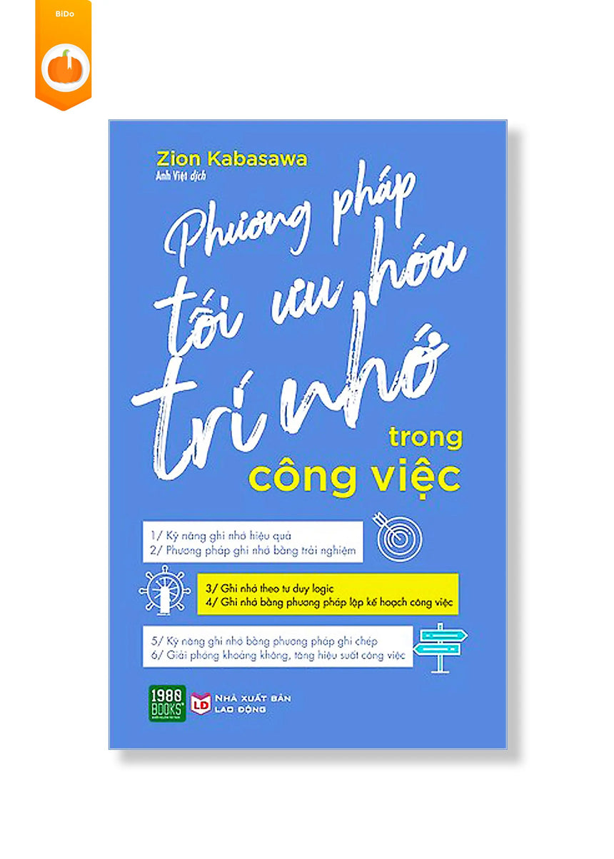 [pre-order] Phương Pháp Tối Ưu Hóa Trí Nhớ Trong Công Việc BiDo - Tiệm Sách Việt