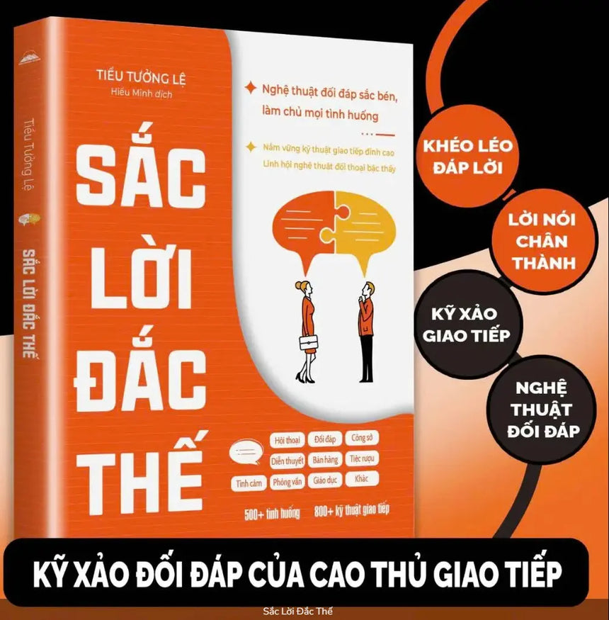 Sắc Lời Đắc Thế - Nghệ Thuật Đối Đáp Sắc Bén, Làm Chủ Mọi Tình Huống Bido - Tiệm Sách Việt tại Australia