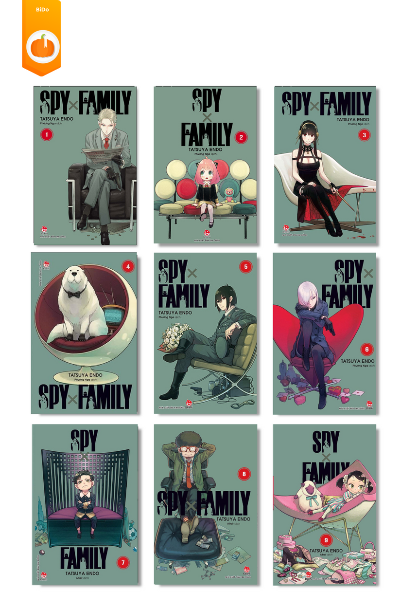 Spy x Family 9 tập (combo và truyện lẻ)