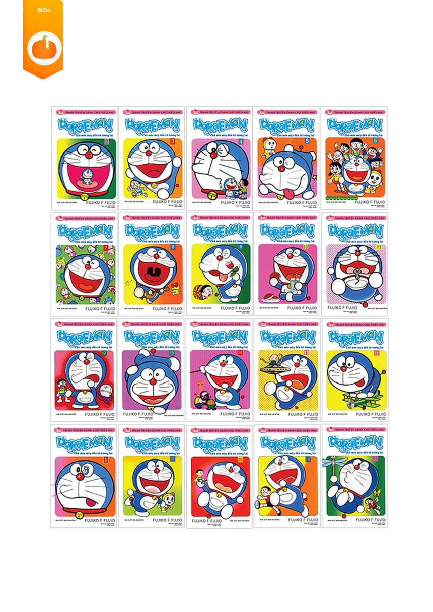 Doraemon Truyện Ngắn FUJIKO F. FUJIO (Trọn bộ 45 Tập) - extra 10% OFF at check-out + FREE SHIPPING