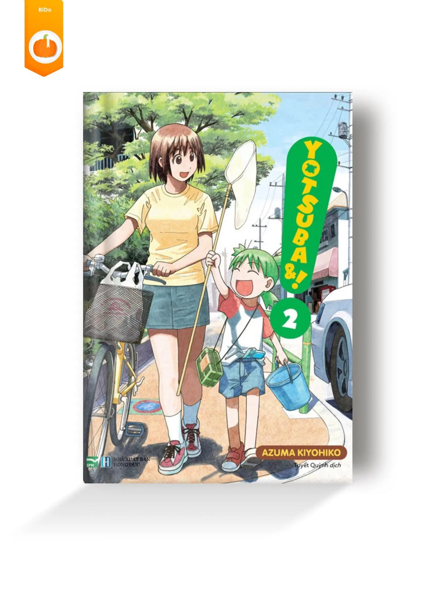 YOTSUBA&! CỎ BỐN LÁ 🍀 Bản Đặc Biệt - Tặng Kèm Bìa Áo Đặc Biệt + Standee - Bido - Tiệm Sách Việt tại Australia