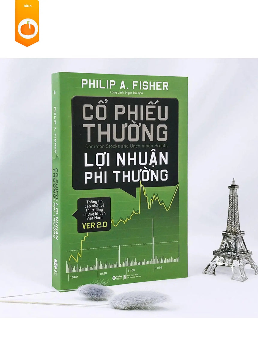 Cổ Phiếu Thường Lợi Nhuận Phi Thường - Philip A.Fisher - Bido - Tiệm Sách Việt tại Australia