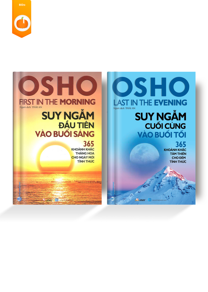 Combo OSHO (Suy Ngẫm Đầu Tiên Vào Buổi Sáng + Suy Ngẫm Cuối Cùng Vào Buổi Tối)