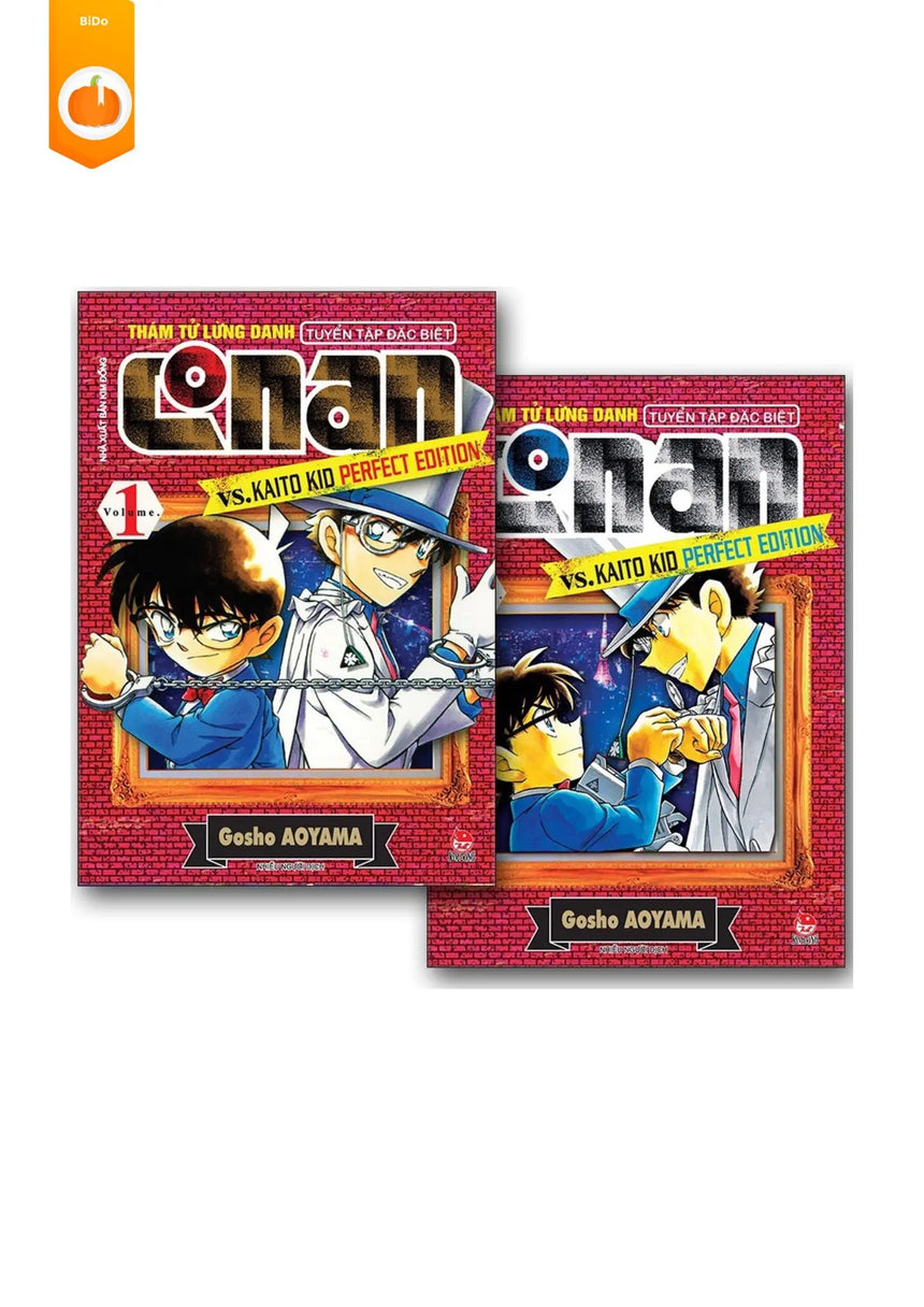 [pre-order] Combo 2 tập Thám tử lừng danh Conan - Vs Kaito Kid Perfect Edition BiDo - Tiệm Sách Việt