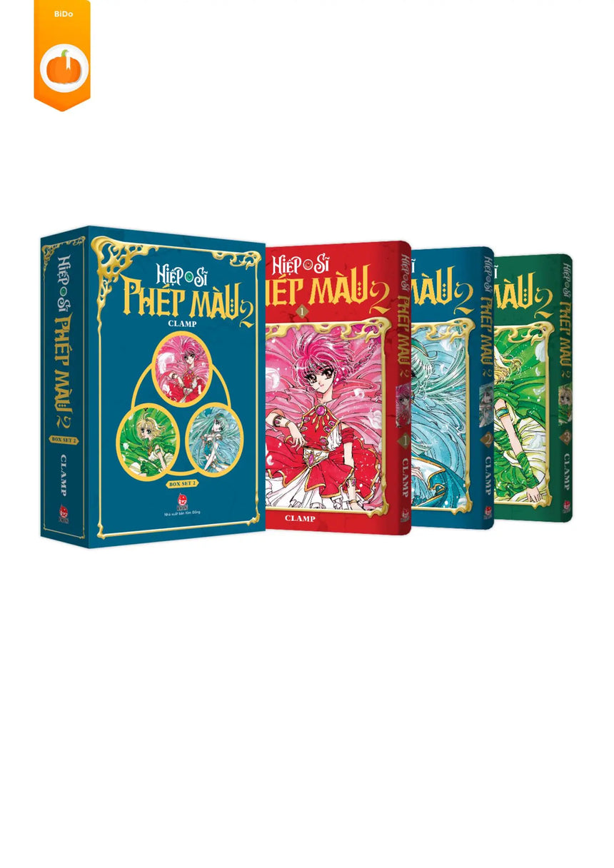 Boxset Hiệp Sĩ Phép Màu phần 2 - Magic Knight Rayearth (Bộ 3 Cuốn) - Clamp - Bido - Tiệm Sách Việt tại Australia