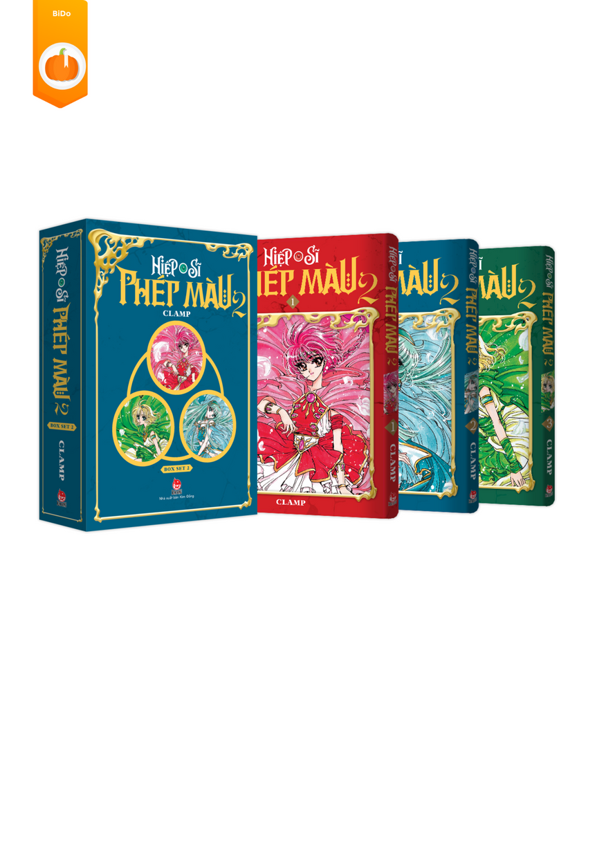 Boxset Hiệp Sĩ Phép Màu phần 2 - Magic Knight Rayearth (Bộ 3 Cuốn) - Clamp