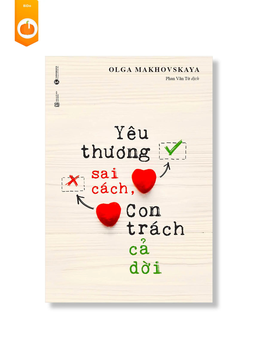 [pre-order] Yêu Thương Sai Cách Con Trách Cả Đời BiDo - Tiệm Sách Việt