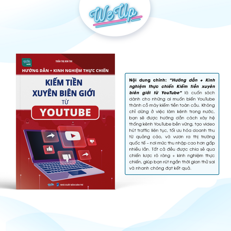 Hướng Dẫn + Kinh Nghiệm Thực Chiến Kiếm Tiền Xuyên Biên Giới Từ Youtube Bido - Tiệm Sách Việt tại Australia