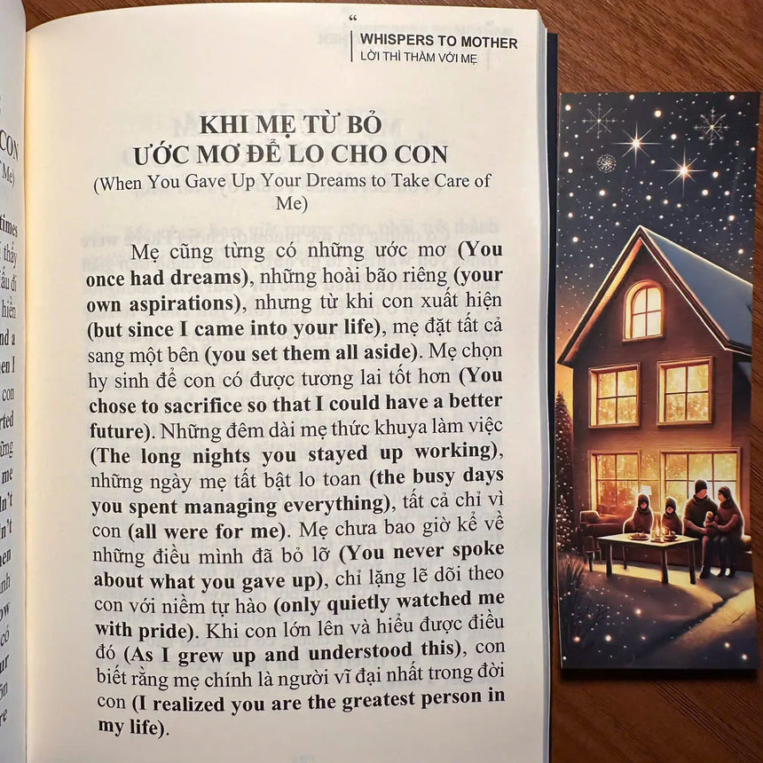 Bộ 3 Sách Song Ngữ Anh Việt: Lời Thì Thầm Trong Tổ Ấm - Whispers In The Home + Lời Thì Thầm Với Cha - Whispers To Father + Lời Thì Thầm Với Mẹ - Whispers To Mother Bido - Tiệm Sách Việt tại Australia