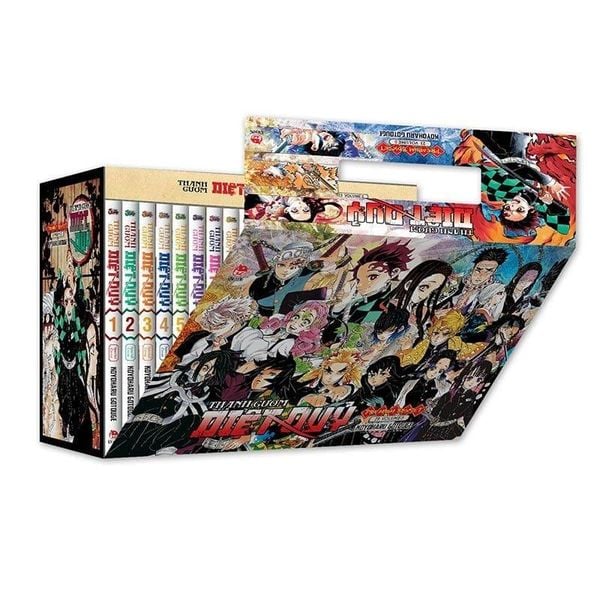 Premium Boxset Thanh Gươm Diệt Quỷ - Kimetsu no Yaiba (Trọn bộ 23 Tập) - Bộ sưu tập 5 năm Bido - Tiệm Sách Việt tại Australia