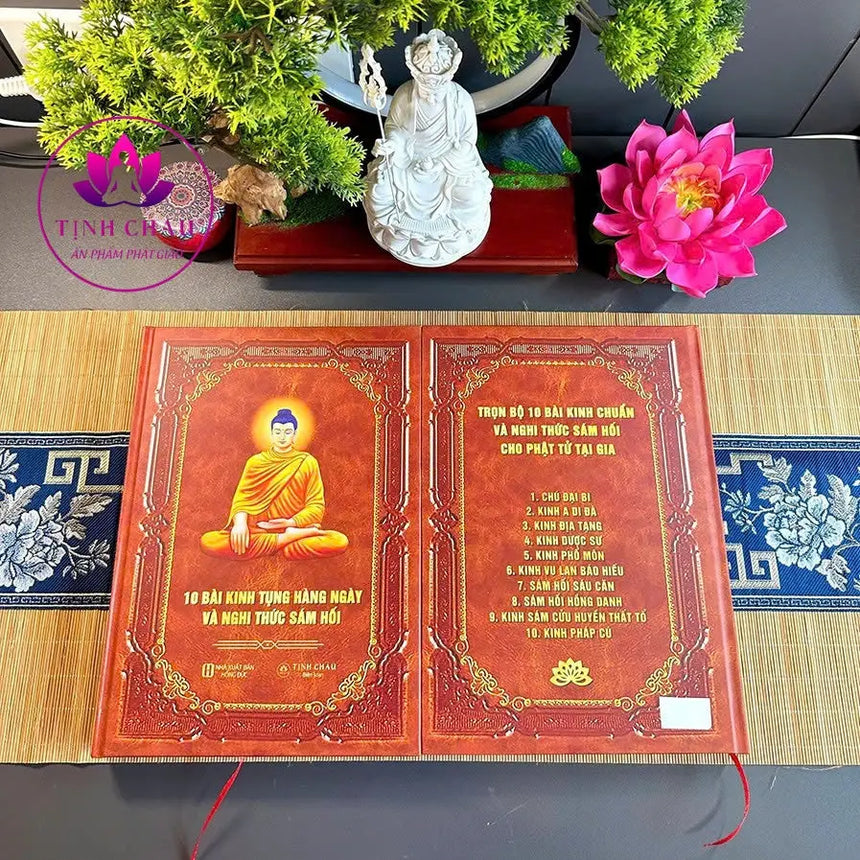 [pre-order] 10 Bài Kinh Tụng Hàng Ngày và Nghi Thức Sám Hối (Bìa cứng)
