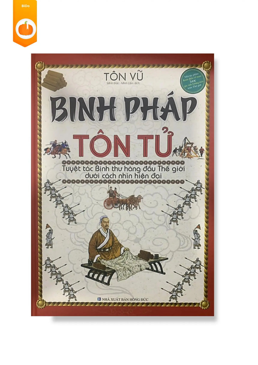 [pre-order] Binh Pháp Tôn Tử - Tác giả Tôn Vũ (phiên bản bìa cứng) Bido - Tiệm Sách Việt tại ÚC