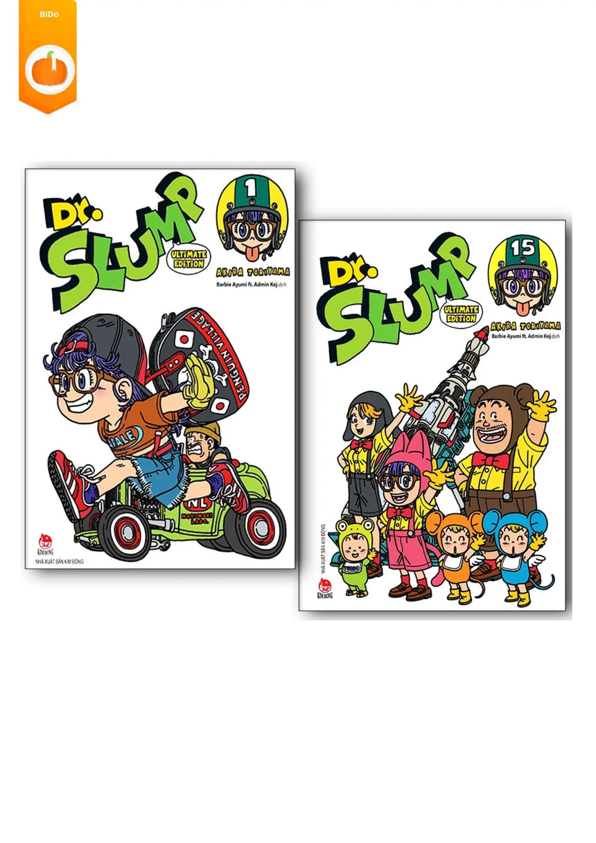 Dr.SLUMP Ultimate Edition nguyên seal (Trọn bộ 15 tập) - FREE SHIPPING - Bido - Tiệm Sách Việt tại Australia