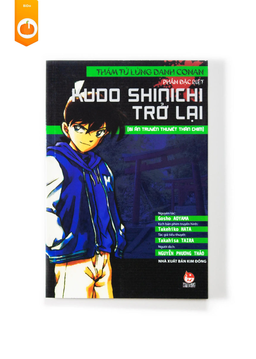 [pre-order] Thám Tử Lừng Danh Conan - Kudo Shinichi Trở Lại : Bí Ẩn Truyền Thuyết Thần Chim BiDo - Tiệm Sách Việt