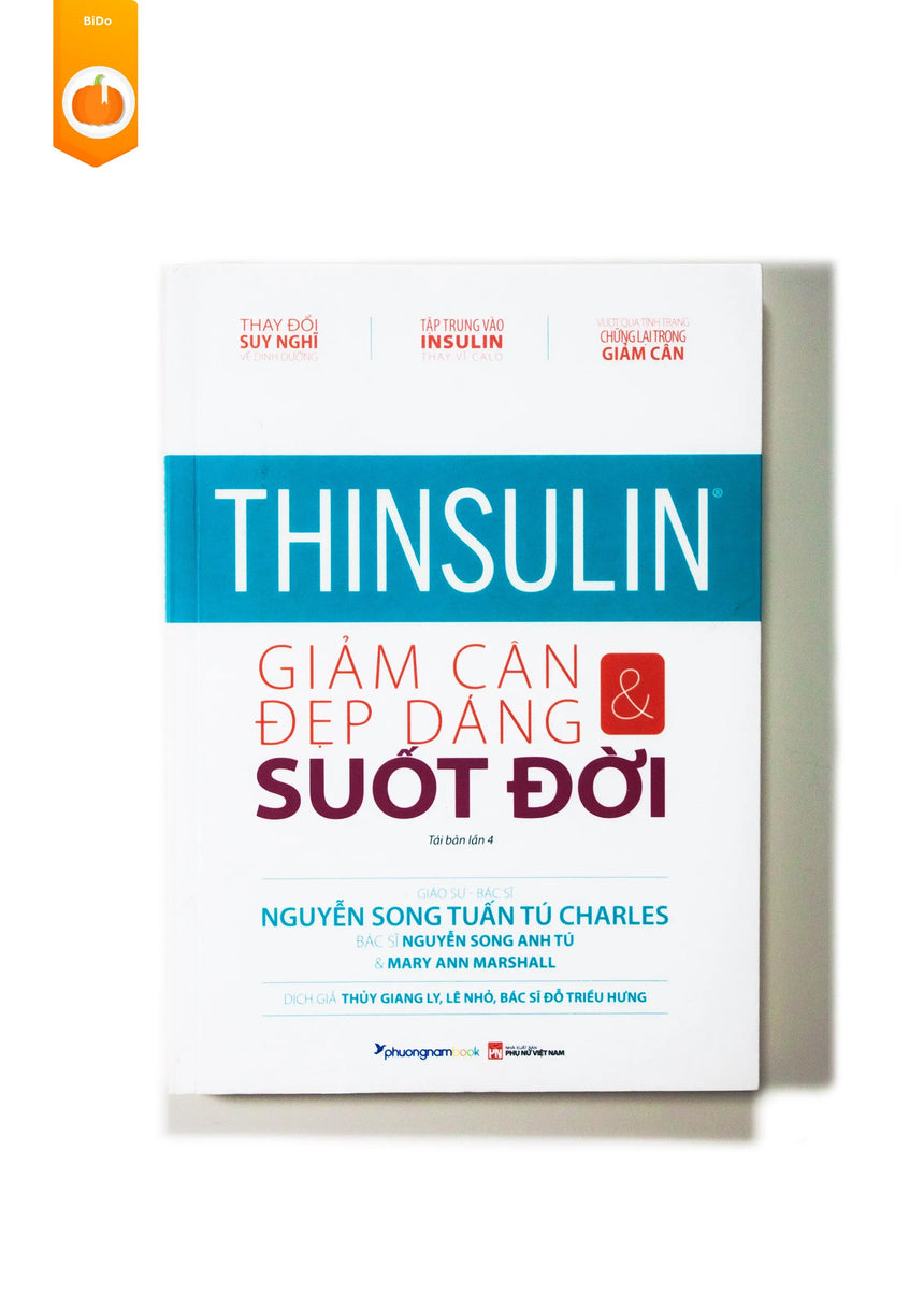 [pre-order] Thinsulin - Giảm Cân Và Đẹp Dáng Suốt Đời BiDo - Tiệm Sách Việt