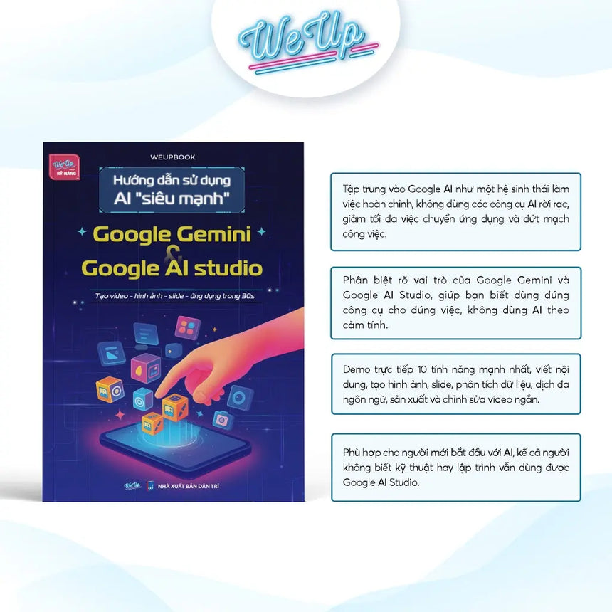 Hướng Dẫn Sử Dụng AI Siêu Mạnh Google Gemini & Google AI Studio Bido - Tiệm Sách Việt tại Australia