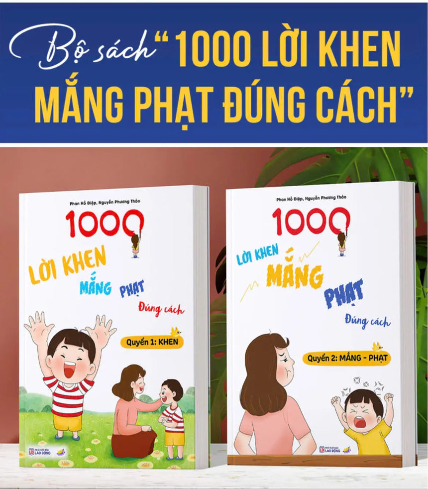 Bộ Sách 1000 Lời Khen Mắng Phạt Đúng Cách Bido - Tiệm Sách Việt tại Australia